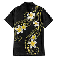 Polynesia Tattoo With Plumeria Family Matching Tank Maxi Dress and Hawaiian Shirt Elegant Vibes