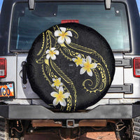 Polynesia Tattoo With Plumeria Spare Tire Cover Elegant Vibes