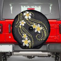 Polynesia Tattoo With Plumeria Spare Tire Cover Elegant Vibes