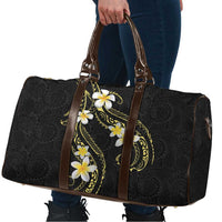 Polynesia Tattoo With Plumeria Travel Bag Elegant Vibes