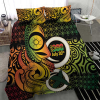 Vanuatu 1980 Bedding Set Ni-Van Tamtam Sand Drawing Pattern