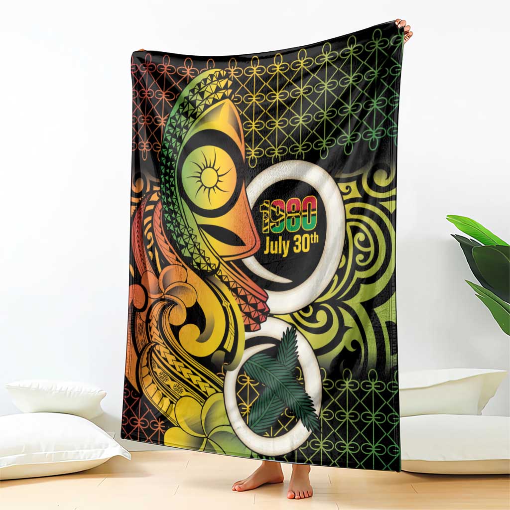 Vanuatu 1980 Blanket Ni-Van Tamtam Sand Drawing Pattern