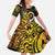 Vanuatu 1980 Family Matching Puletasi and Hawaiian Shirt Ni-Van Tamtam Sand Drawing Pattern