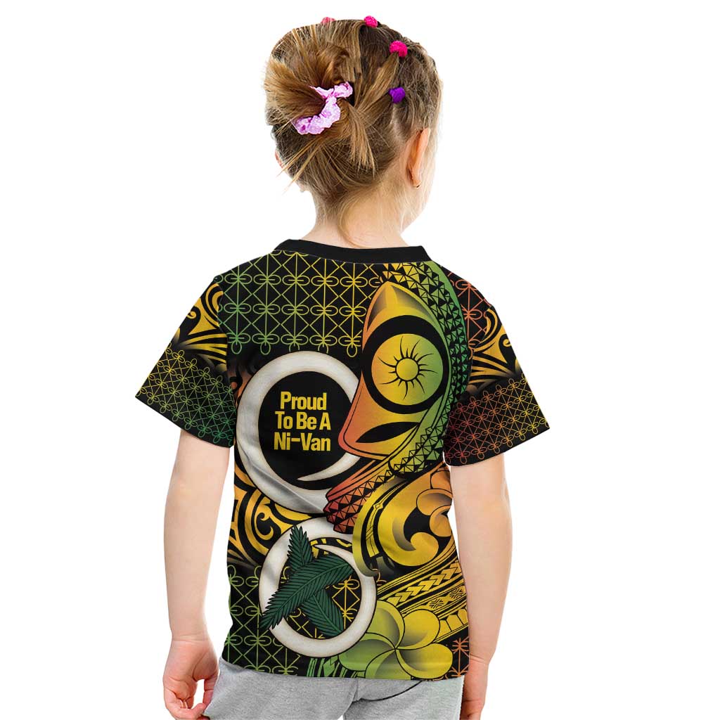 Vanuatu 1980 Kid T Shirt Ni-Van Tamtam Sand Drawing Pattern