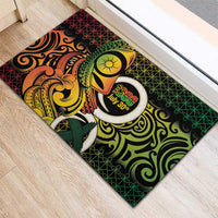 Vanuatu 1980 Rubber Doormat Ni-Van Tamtam Sand Drawing Pattern