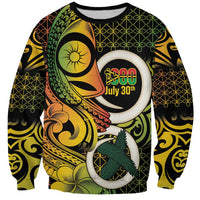 Vanuatu 1980 Sweatshirt Ni-Van Tamtam Sand Drawing Pattern