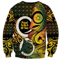 Vanuatu 1980 Sweatshirt Ni-Van Tamtam Sand Drawing Pattern