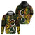 Vanuatu 1980 Zip Hoodie Ni-Van Tamtam Sand Drawing Pattern