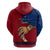 Polynesian Pride Father Day Samoa Hoodie Manuia le Aso Sa o Tama Red Version LT14 - Polynesian Pride