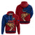 Polynesian Pride Father Day Samoa Hoodie Manuia le Aso Sa o Tama Red Version LT14 - Polynesian Pride