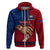 Polynesian Pride Father Day Samoa Hoodie Manuia le Aso Sa o Tama Red Version LT14 - Polynesian Pride