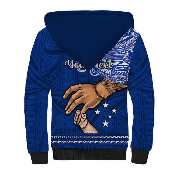 Polynesian Pride Father Day Samoa Baseball Jacket Manuia le Aso Sa o Tama Blue Version LT14