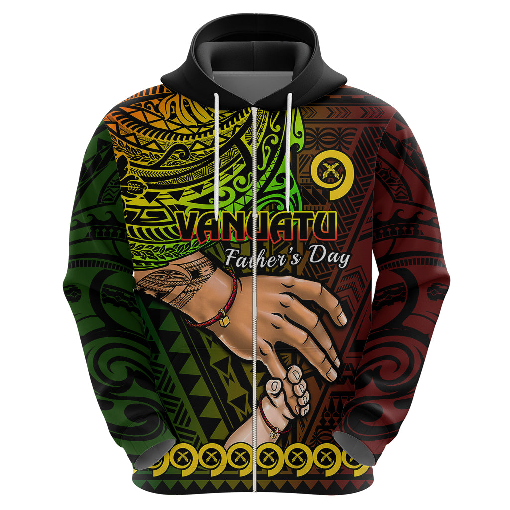 Polynesian Pride Father Day Vanuatu Hoodie I Love You Dad Reggae Version LT14 - Polynesian Pride