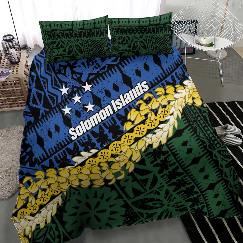 Halo Olaketa Solomon Islands Tapa Pattern Bedding Set