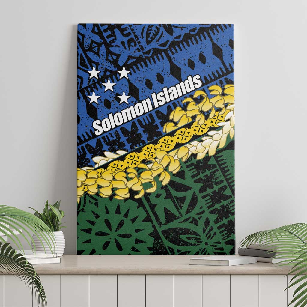 Halo Olaketa Solomon Islands Tapa Pattern Canvas Wall Art