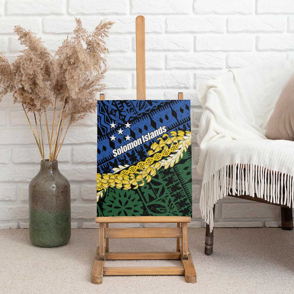 Halo Olaketa Solomon Islands Tapa Pattern Canvas Wall Art