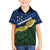 Halo Olaketa Solomon Islands Tapa Pattern Family Matching Off Shoulder Short Dress and Hawaiian Shirt