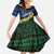 Halo Olaketa Solomon Islands Tapa Pattern Family Matching Summer Maxi Dress and Hawaiian Shirt