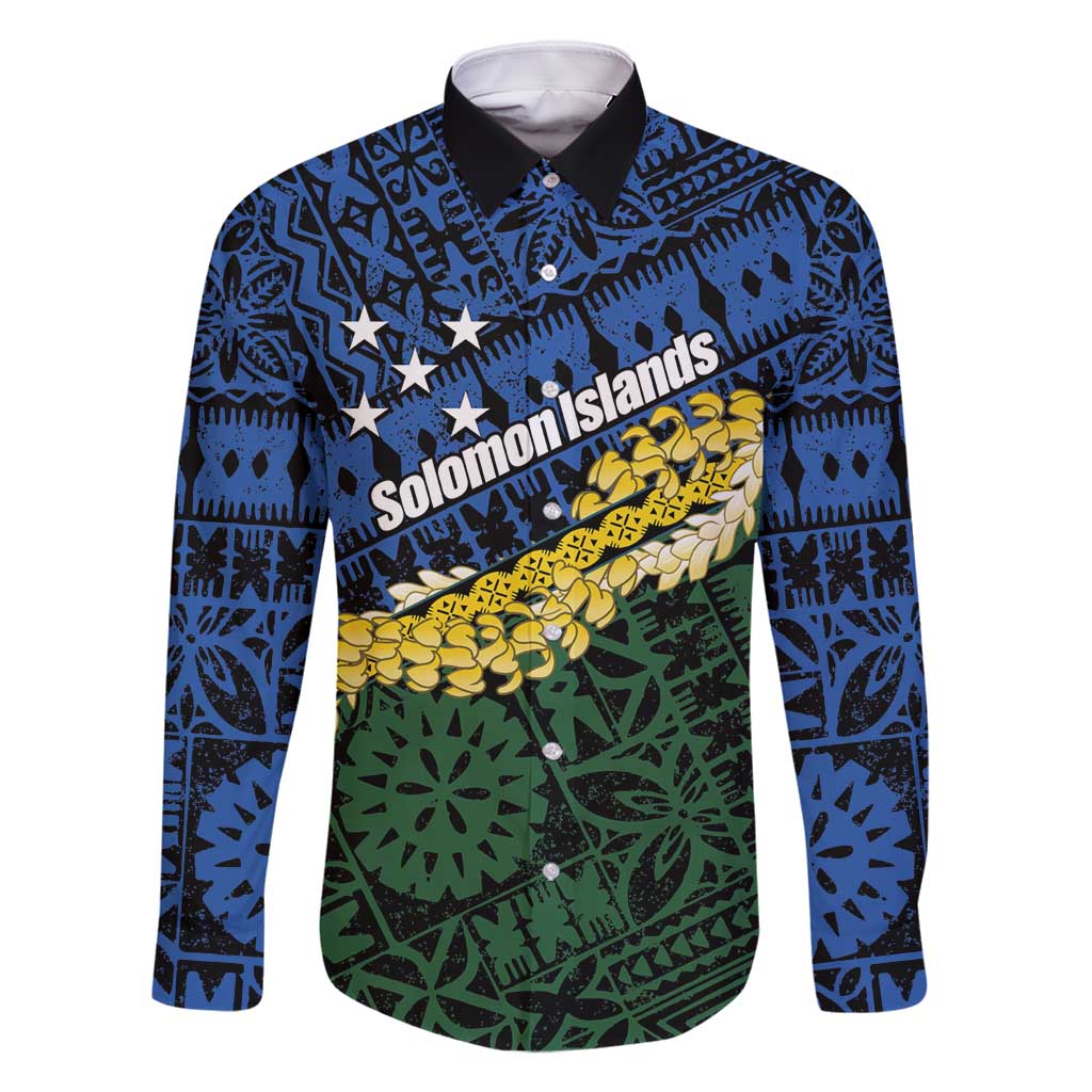 Halo Olaketa Solomon Islands Tapa Pattern Family Matching Summer Maxi Dress and Hawaiian Shirt