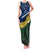 Halo Olaketa Solomon Islands Tapa Pattern Family Matching Tank Maxi Dress and Hawaiian Shirt