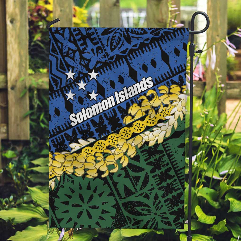 Halo Olaketa Solomon Islands Tapa Pattern Garden Flag