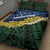 Halo Olaketa Solomon Islands Tapa Pattern Quilt Bed Set