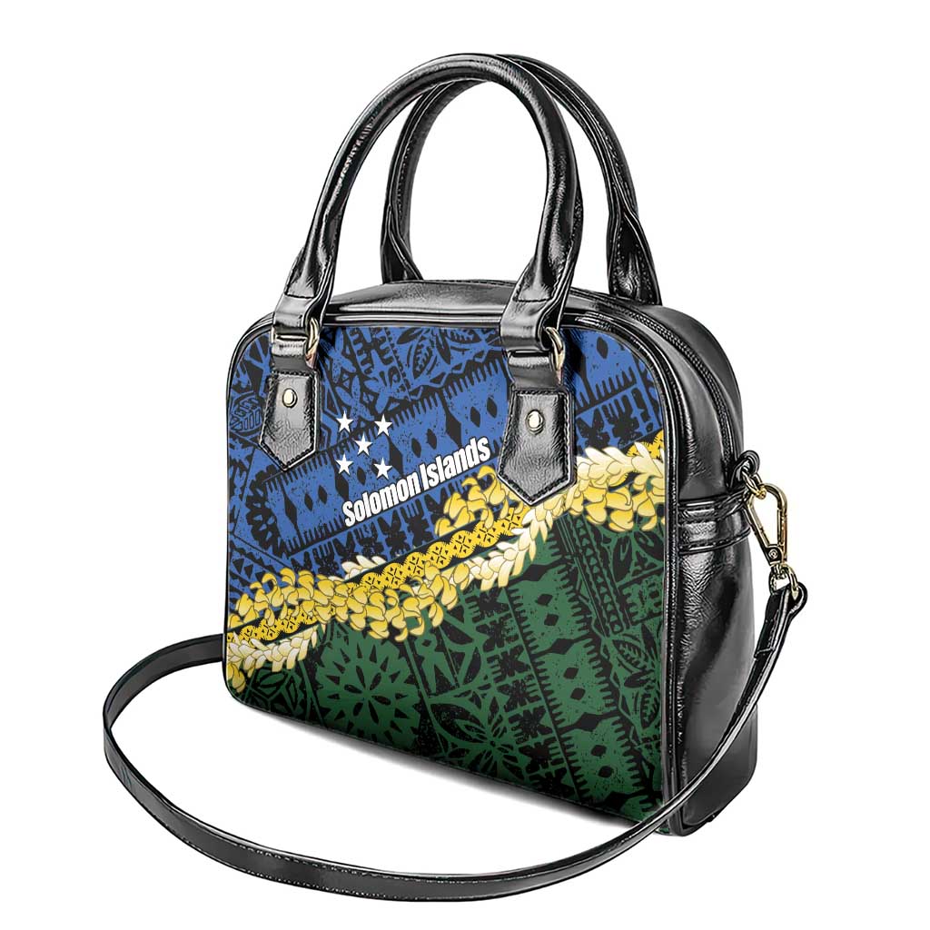 Halo Olaketa Solomon Islands Tapa Pattern Shoulder Handbag