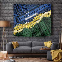 Halo Olaketa Solomon Islands Tapa Pattern Tapestry