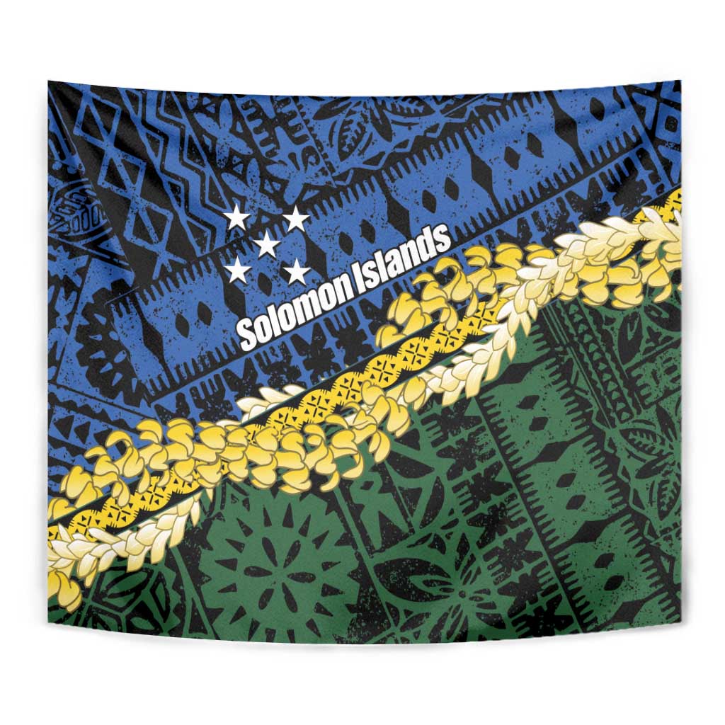 Halo Olaketa Solomon Islands Tapa Pattern Tapestry