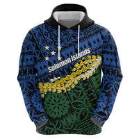 Halo Olaketa Solomon Islands Tapa Pattern Zip Hoodie