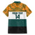 AUNZ Rugby Custom Family Matching Summer Maxi Dress and Hawaiian Shirt Australia Kangaroo New Zealand Silver Fern - Polynesian Pride