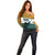 AUNZ Rugby Custom Off Shoulder Sweater Australia Kangaroo New Zealand Silver Fern - Polynesian Pride