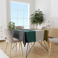 AUNZ Rugby Custom Tablecloth Australia Kangaroo New Zealand Silver Fern - Polynesian Pride