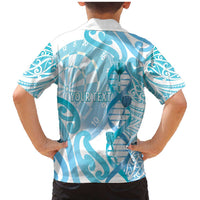 Personalised New Zealand Darts Family Matching Mermaid Dress and Hawaiian Shirt Aotearoa Maori Its In My DNA White - Polynesian Pride