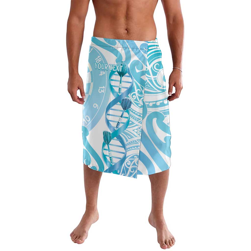 Personalised New Zealand Darts Lavalava Aotearoa Maori Its In My DNA White - Polynesian Pride