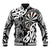 Personalised New Zealand Darts Baseball Jacket Aotearoa Maori Its In My DNA Black - Polynesian Pride