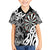 Personalised New Zealand Darts Hawaiian Shirt Aotearoa Maori Its In My DNA Black - Polynesian Pride