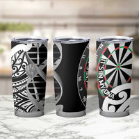 New Zealand Darts Tumbler Cup Aotearoa Maori Its In My DNA Black - Polynesian Pride