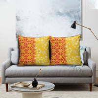 Kahili Quilt Hawaii Pillow Cover Tropical Flower Seamless Half Style