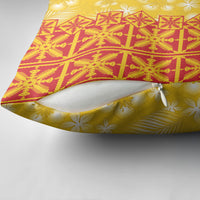 Kahili Quilt Hawaii Pillow Cover Tropical Flower Seamless Half Style