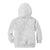 American Samoa White Sunday Kid Hoodie Lotu Tamaiti Plumeria With Samoan Pattern