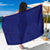 Blue Polynesia Sarong Polynesian Pattern Mix Plumeria