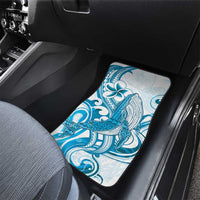 Blue Hawaii Humpback Whale Car Mats Polynesian Tribal Ocean Vibes