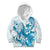 Blue Hawaii Humpback Whale Kid Hoodie Polynesian Tribal Ocean Vibes