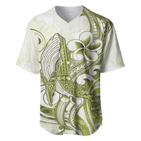 Lime Green Hawaii Baseball Jersey Humpback Whale Tattoo Polynesian Tribal Ocean Vibes LT14 Lime Green - Polynesian Pride