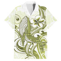 Lime Green Hawaii Family Matching Tank Maxi Dress and Hawaiian Shirt Humpback Whale Tattoo Polynesian Tribal Ocean Vibes