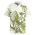 Lime Green Hawaii Rugby Jersey Humpback Whale Tattoo Polynesian Tribal Ocean Vibes