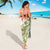 Lime Green Hawaii Sarong Humpback Whale Tattoo Polynesian Tribal Ocean Vibes