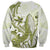 Lime Green Hawaii Sweatshirt Humpback Whale Tattoo Polynesian Tribal Ocean Vibes