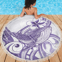 Purple Hawaii Beach Blanket Humpback Whale Tattoo Polynesian Tribal Ocean Vibes